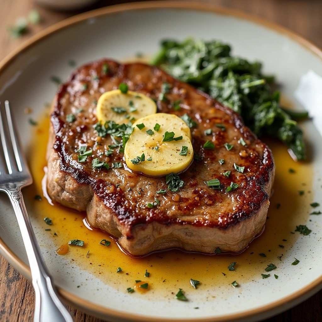 Garlic Butter Steak - tertiary view