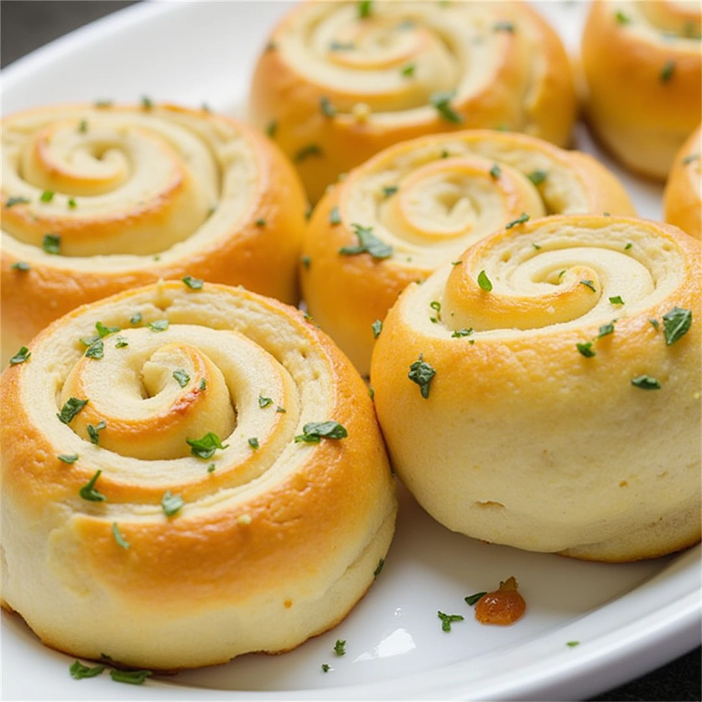Garlic Swirl Rolls - secondary view