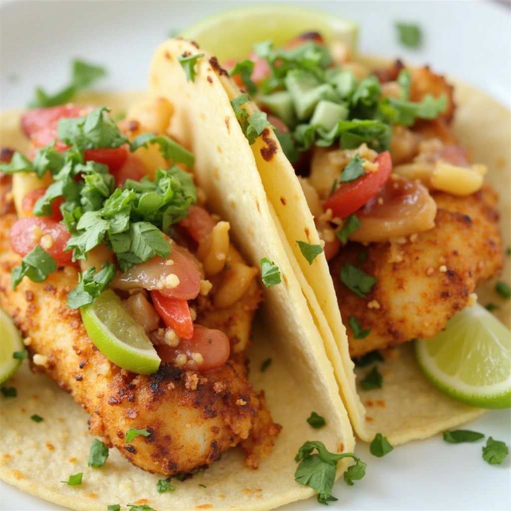 Grilled Fish Tacos - secondary view