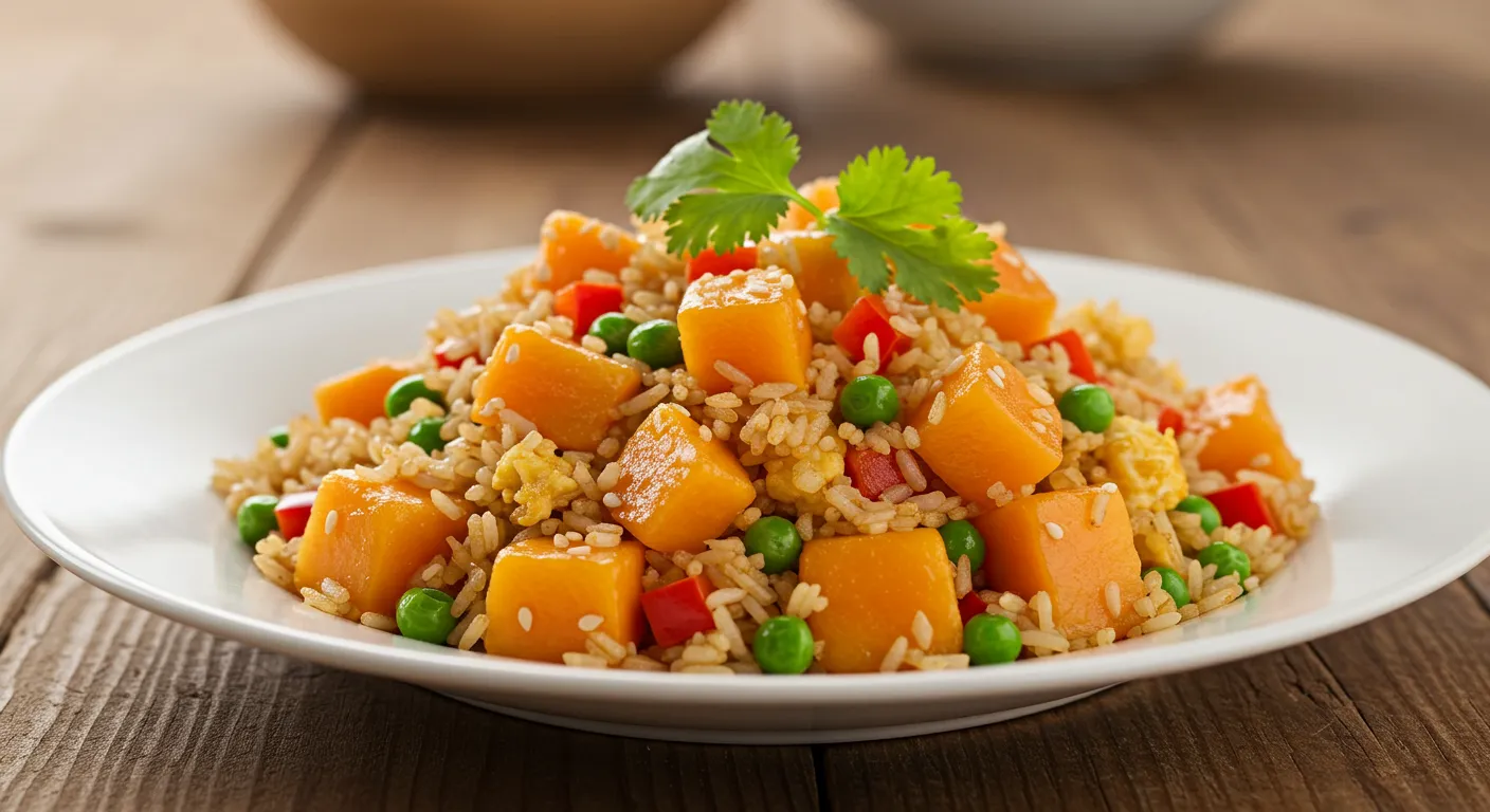 Papaya Rice Papaya Fried Rice | Flirt Recipes