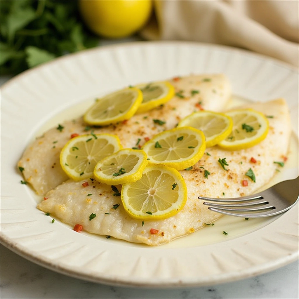 Lemon Garlic Tilapia - tertiary view