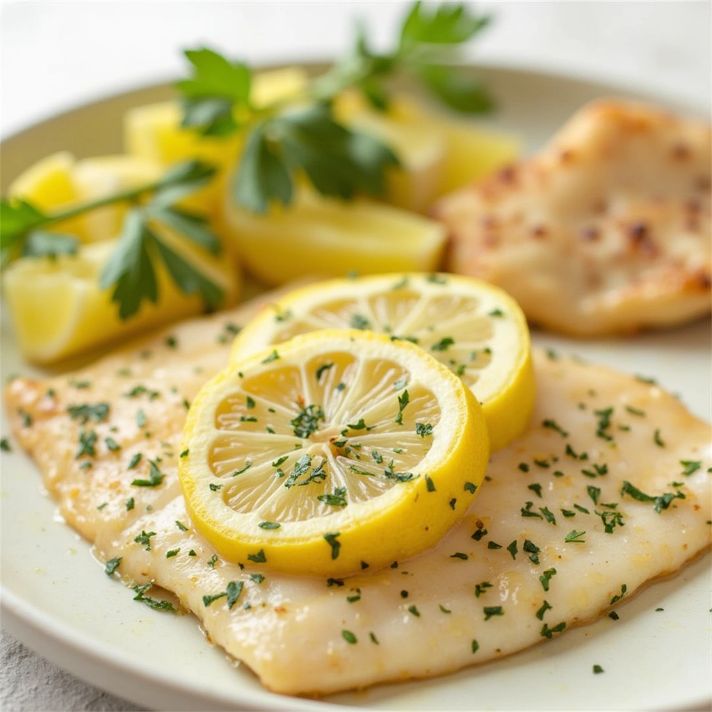 Lemon Garlic Tilapia - secondary view