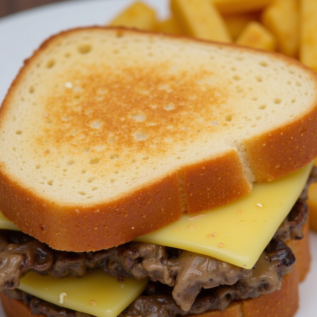 Mushroom Cheese Sandwich - secondary view