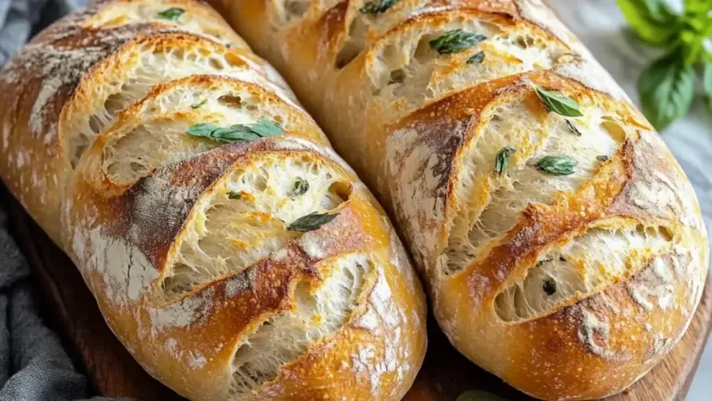 Crusty Italian Bread Recipe: Easy Homemade Delight - tertiary view