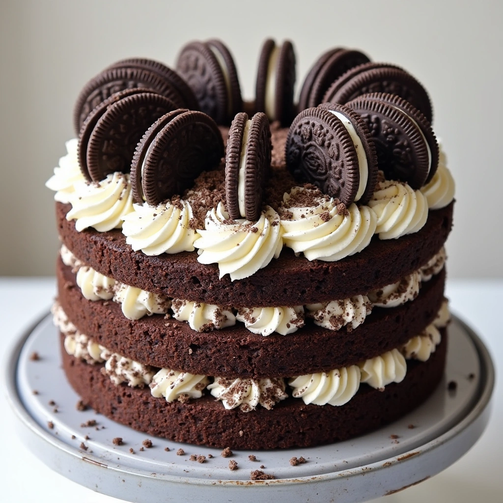 Oreo Overload Cake