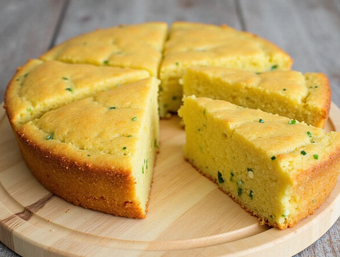 Jalapeño Cornbread with Lime Honey Glaze - secondary view