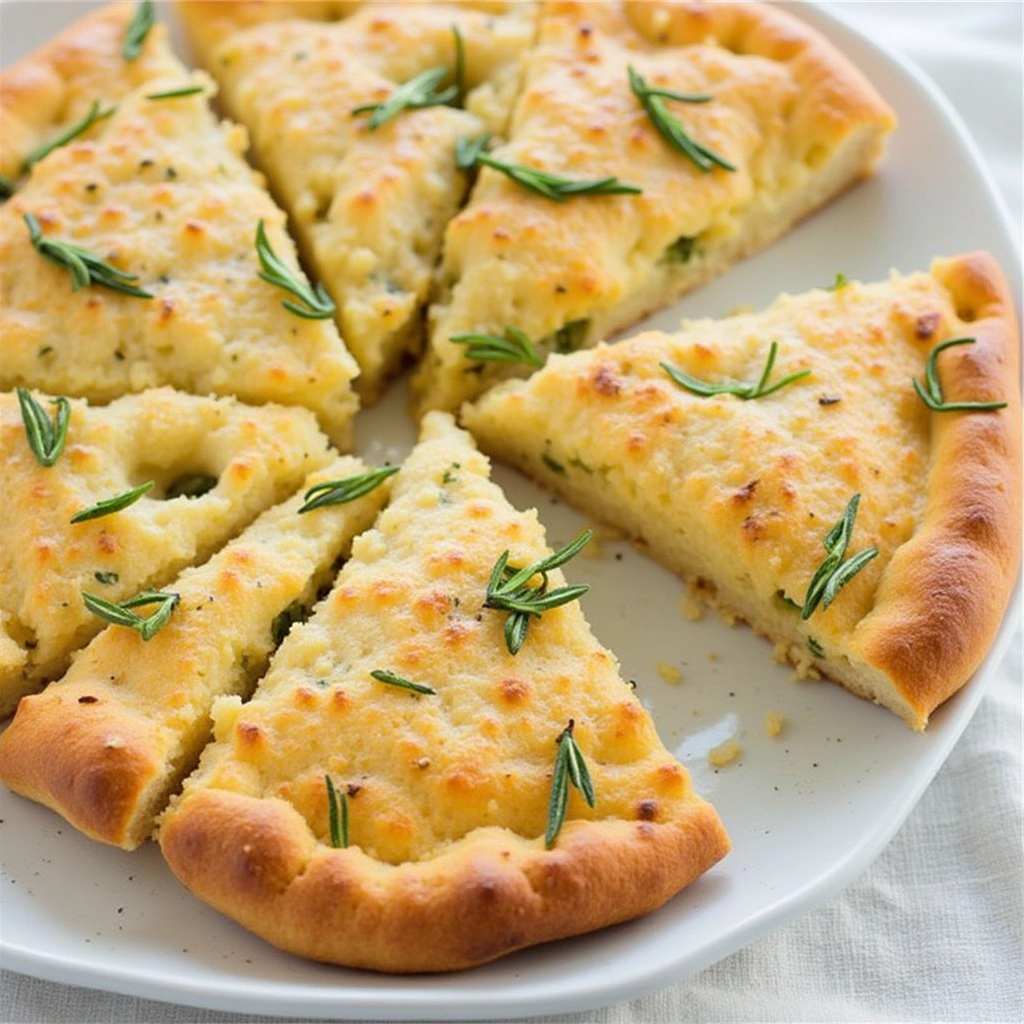 Rosemary Garlic Focaccia - tertiary view