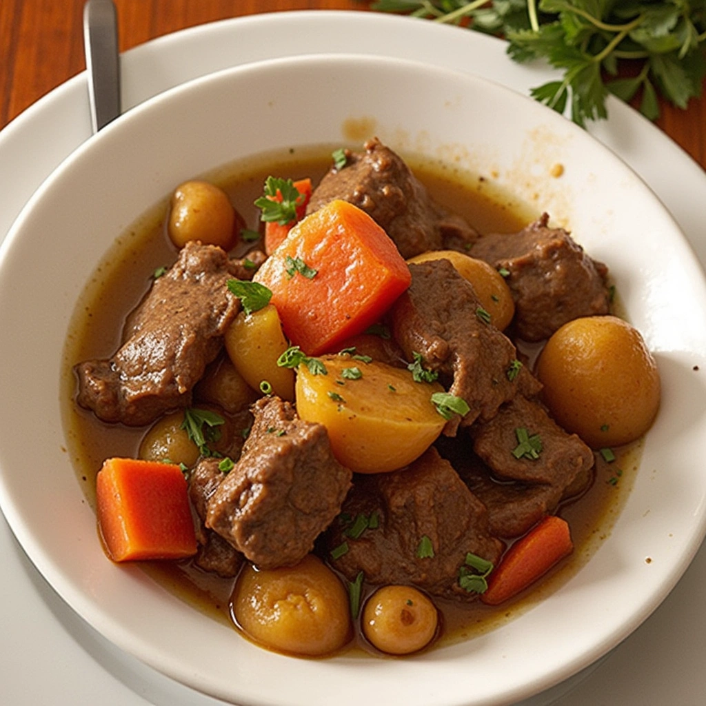 Slow-Cooked Beef Stew - secondary view