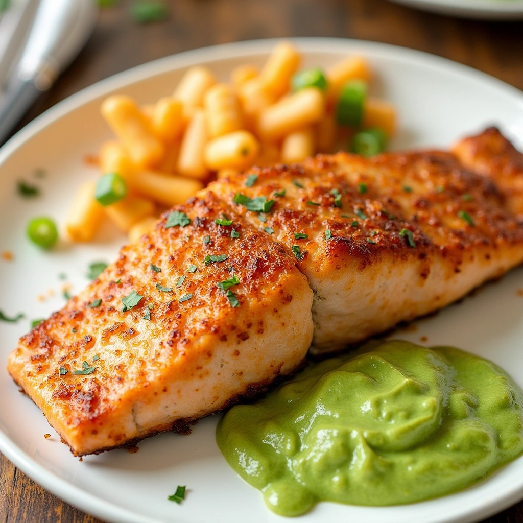 Creole Garlic Salmon - tertiary view