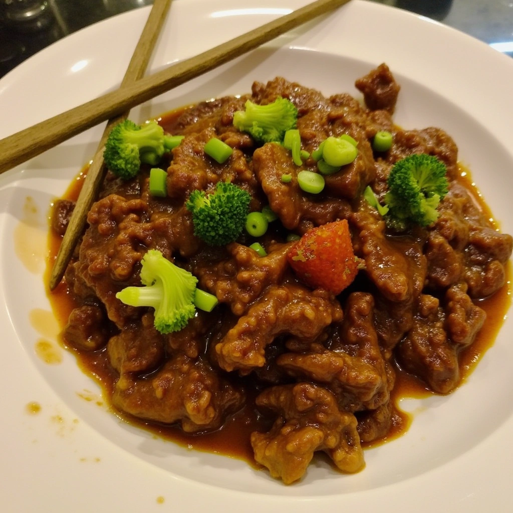 Spicy Mongolian Beef - secondary view