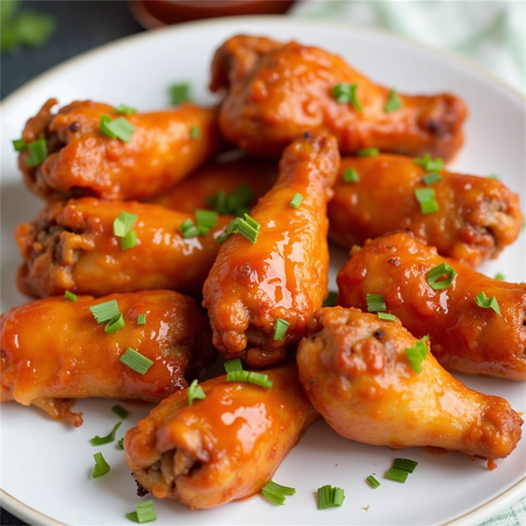Spicy Sriracha Chicken Wings - secondary view