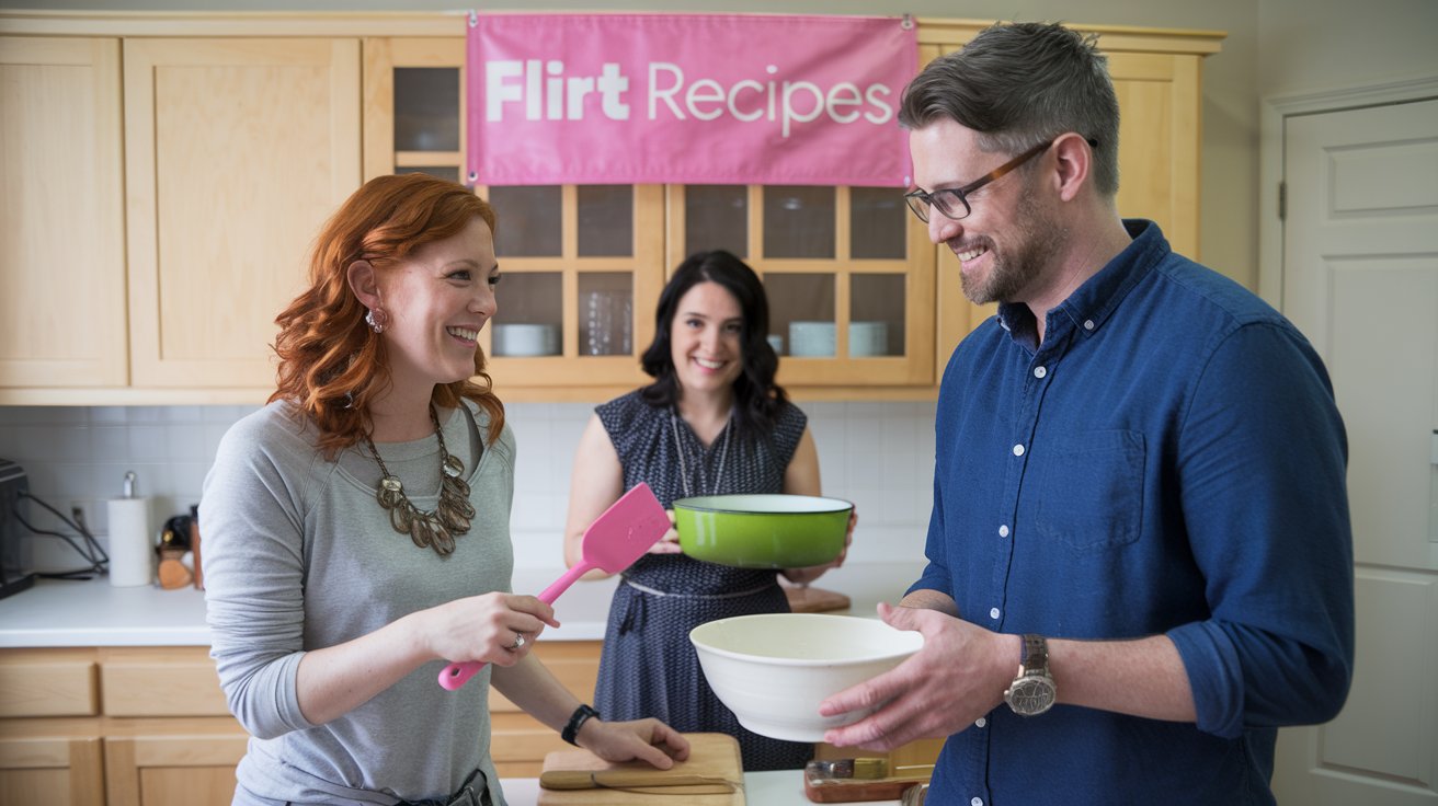 Flirt Recipes Team in the kitchen