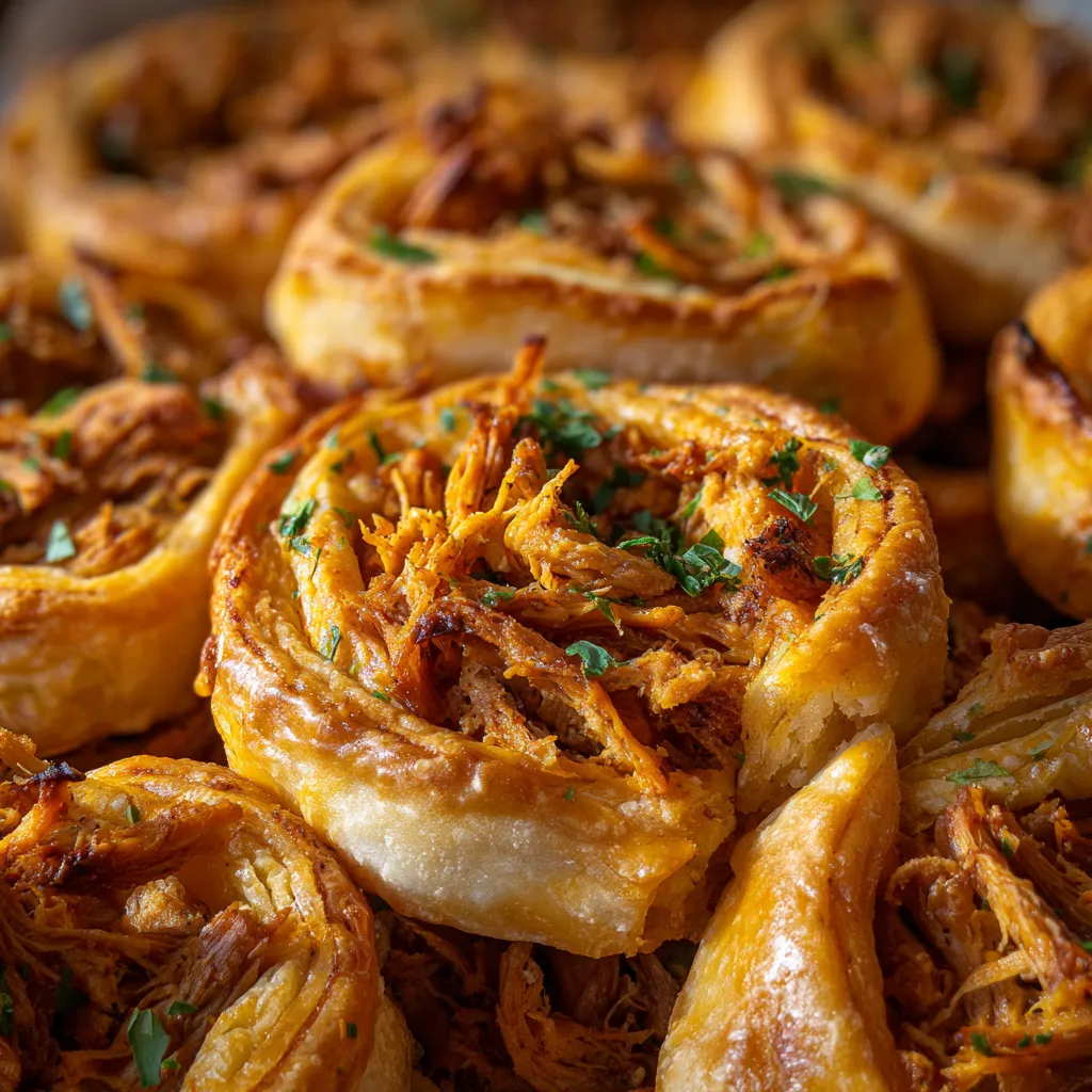 Golden Caramelized Onion Puff Pastry Cups with Herbs and Gruyère - main view