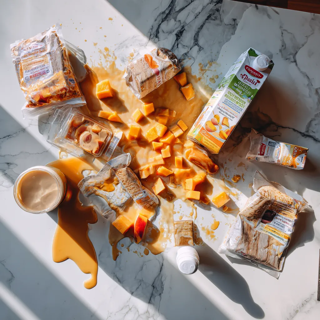 Creamy Strawberry Banana Smoothie with Greek Yogurt and Honey - Perfect Healthy Breakfast or Post-Workout Drink - secondary view