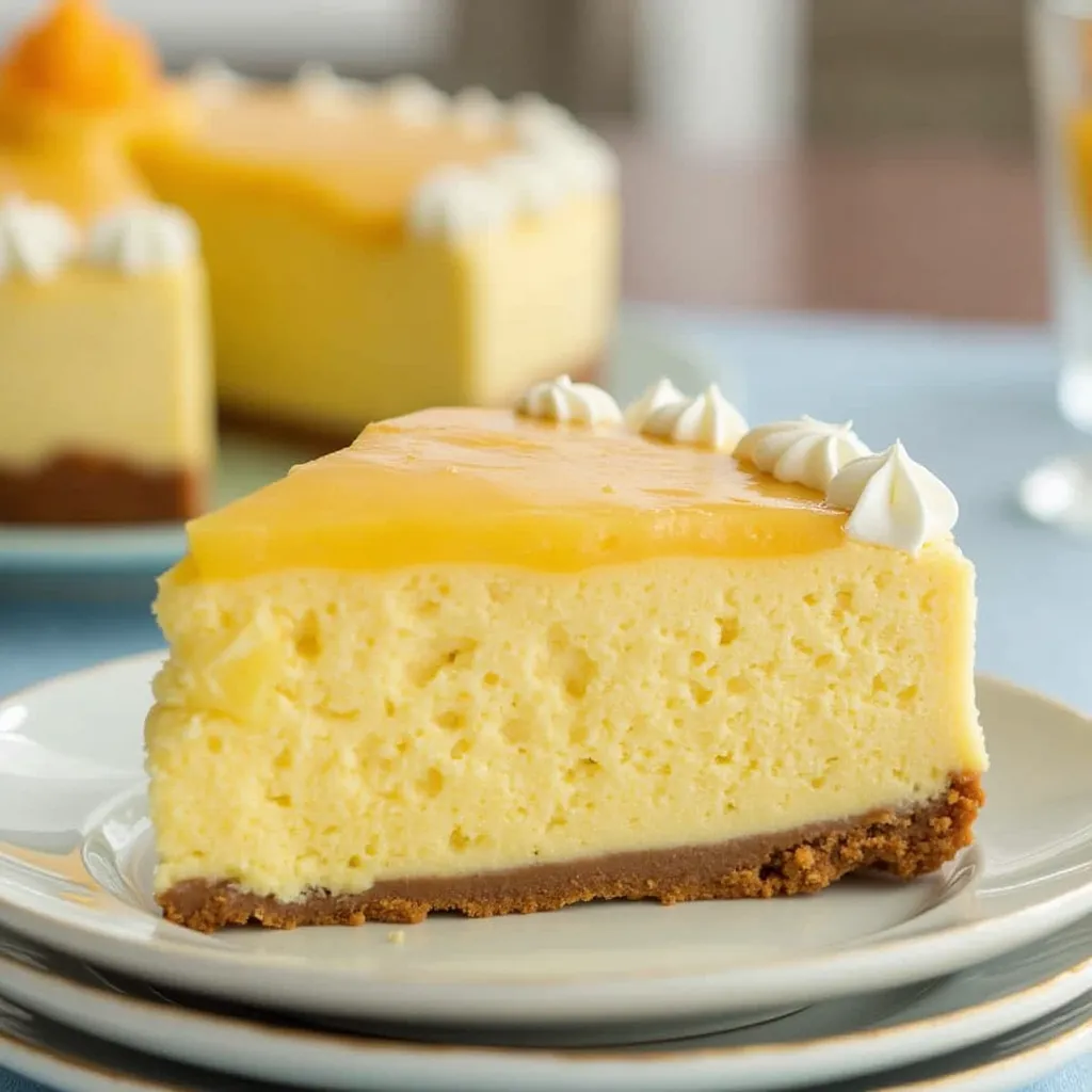 Tropical Pineapple Paradise Cheesecake - secondary view