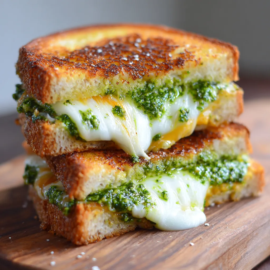 Best Pesto Grilled Cheese Sandwich - A Flavorful Twist on Classic Comfort