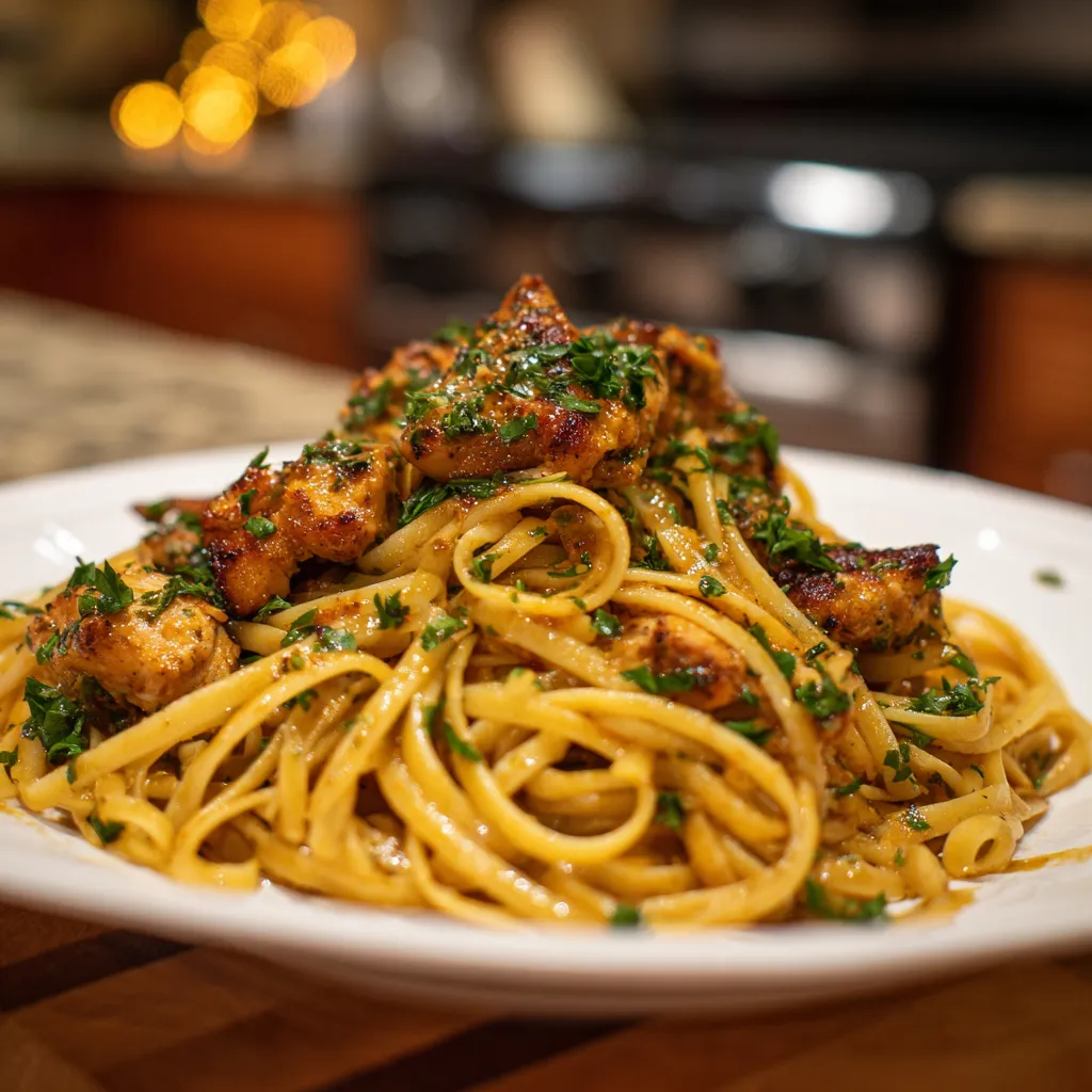 Ultimate Cowboy Butter Chicken with Garlic Herb Compound Butter and Spices - secondary view