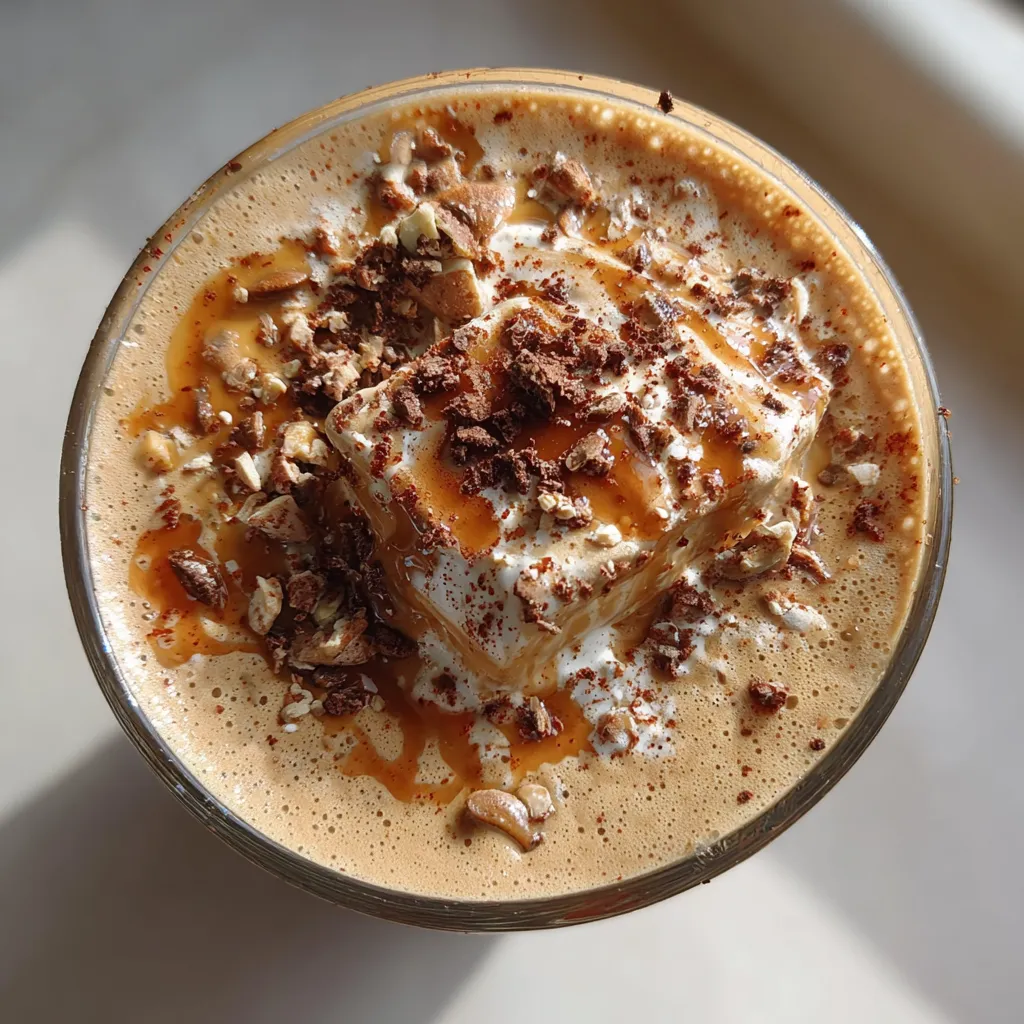 Ultimate Energizing Coffee Chaga Breakfast Smoothie - Morning Power Boost Perfection Experience - tertiary view