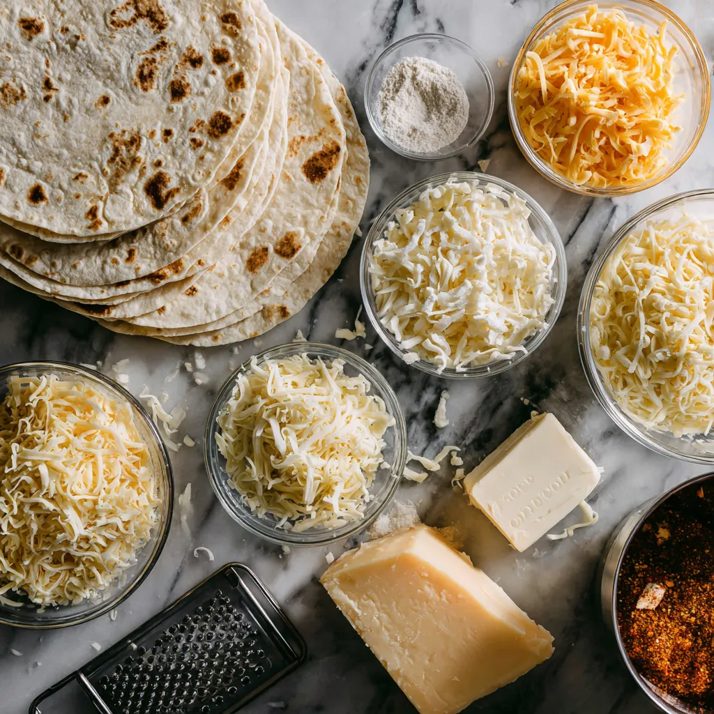 Ultimate Grilled Cheese Burrito with Melted Three-Cheese Blend and Crispy Tortilla