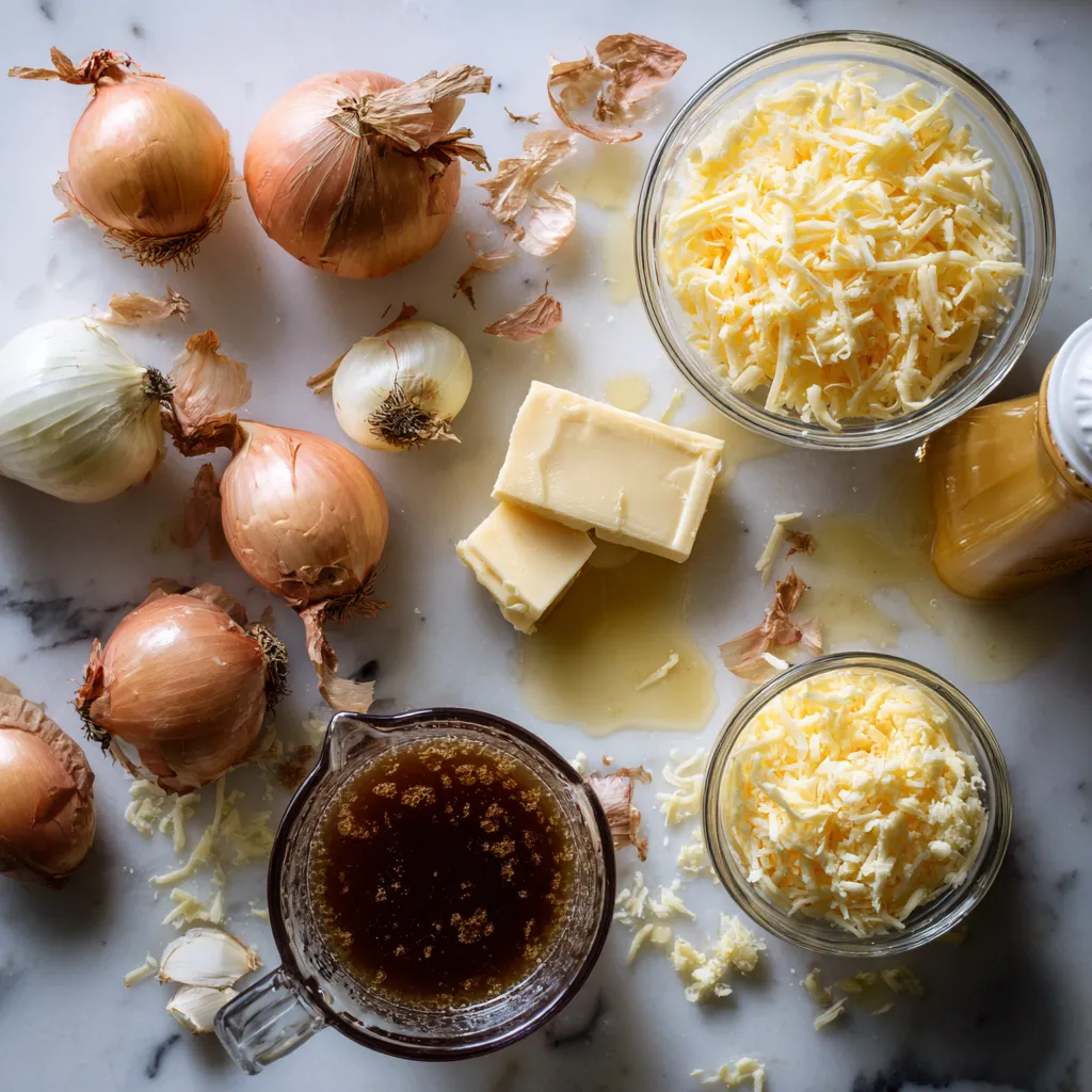 Authentic Walkabout Caramelized Onion Soup with Rustic Herb Croutons - tertiary view