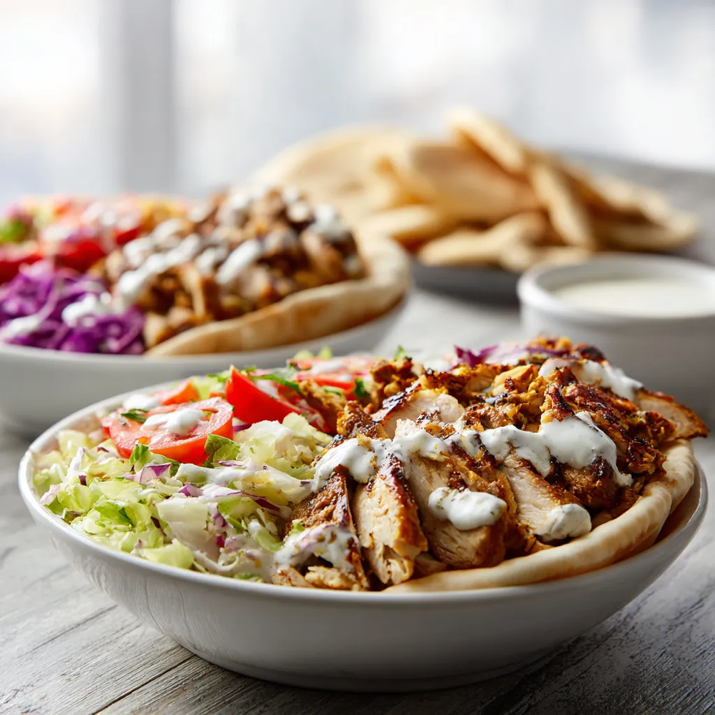 Vibrant Southwest Chicken Fajita Bowls with Cilantro Lime Rice and Fresh Toppings - main view