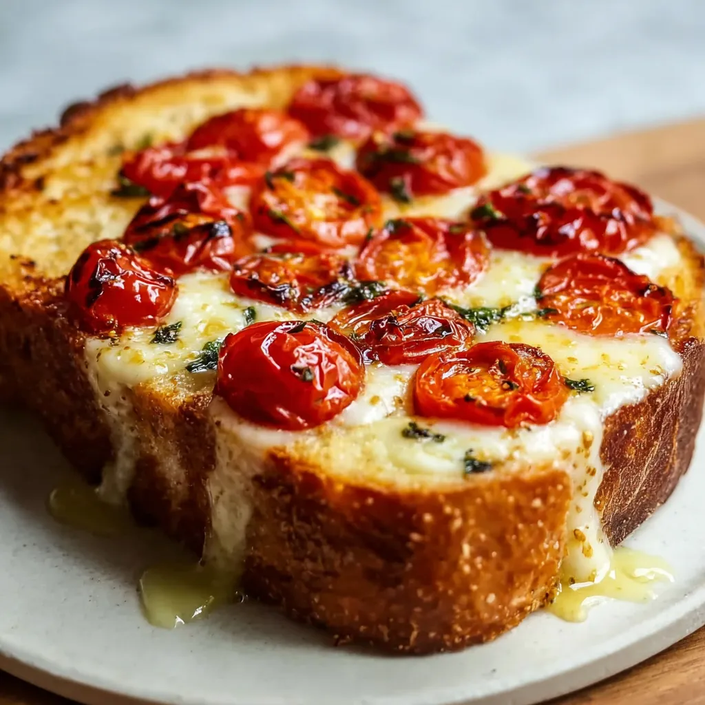 Gourmet Thick-Cut Artisan Bread Slice with Premium Toppings and Beautiful Plating - tertiary view