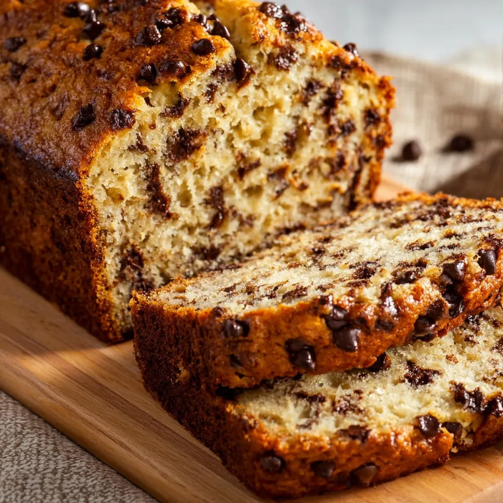 Hearty Oatmeal Chocolate Chip Bread with Wholesome Oats and Rich Chocolate - secondary view