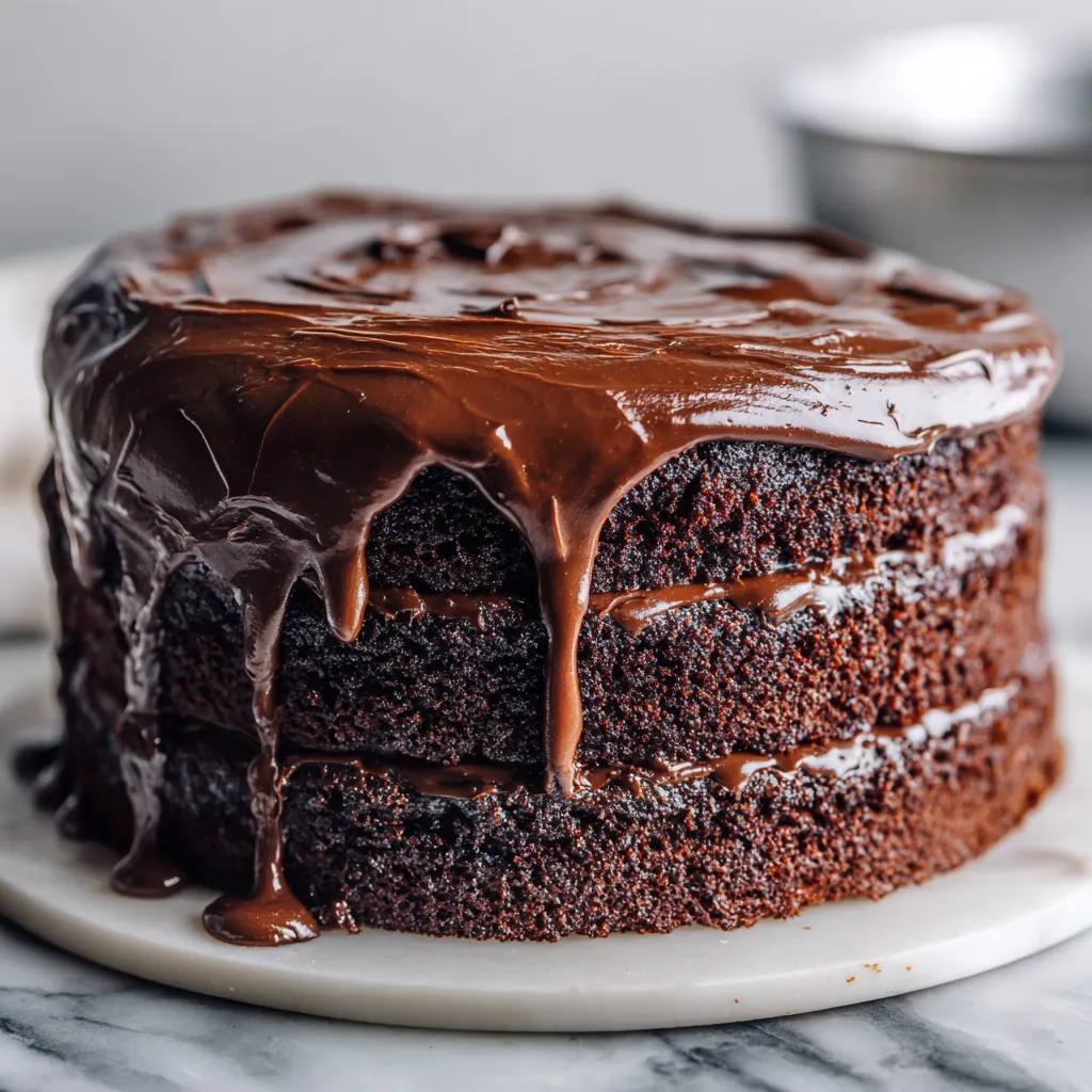 Ultimate Moist Chocolate Cake with Rich Cocoa Layers and Decadent Frosting