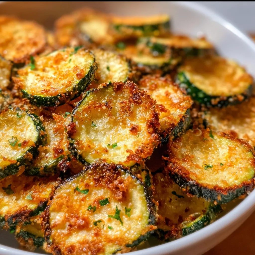 Crispy & Healthy Zucchini Chips - Ultimate Guilt-Free Crunchy Snack Paradise Experience - tertiary view