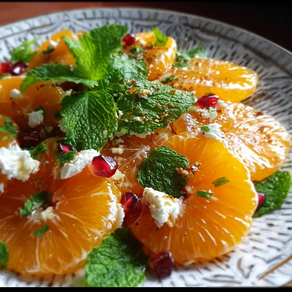 Fresh Mandarin Orange Salad with Candied Pecans and Poppy Seed Dressing - tertiary view
