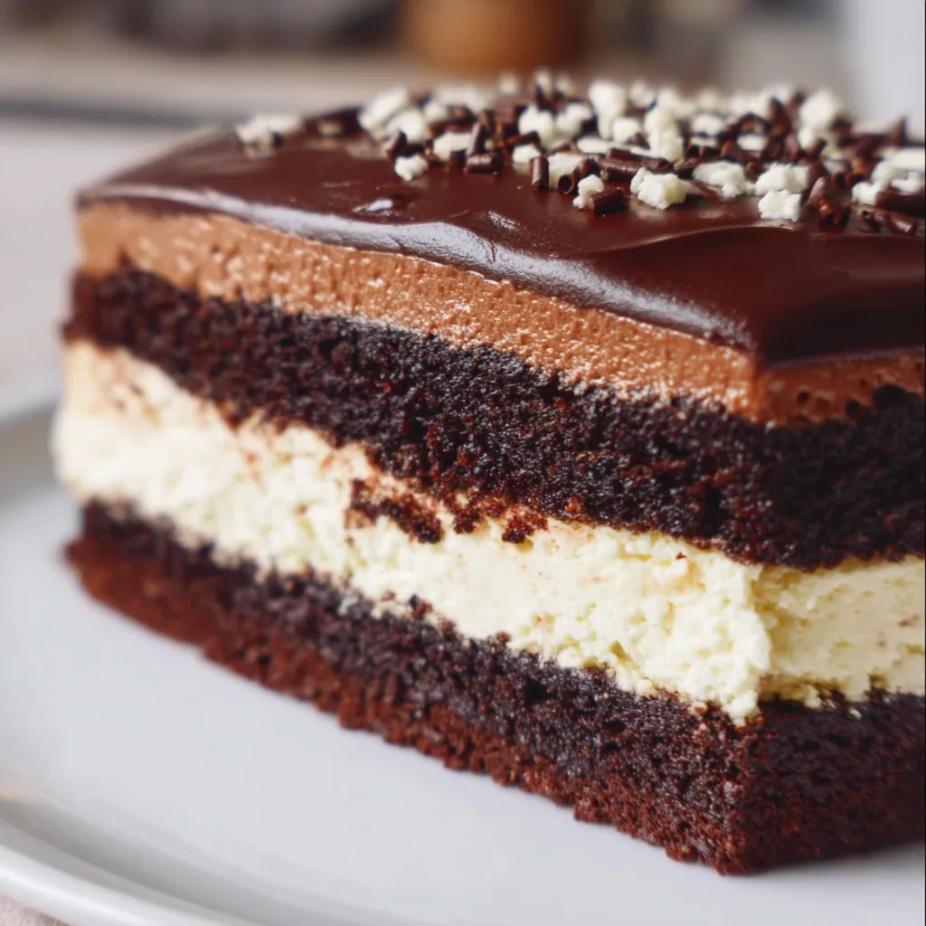 Tuxedo Cake - Ultimate Elegant Black and White Chocolate Paradise Experience - main view