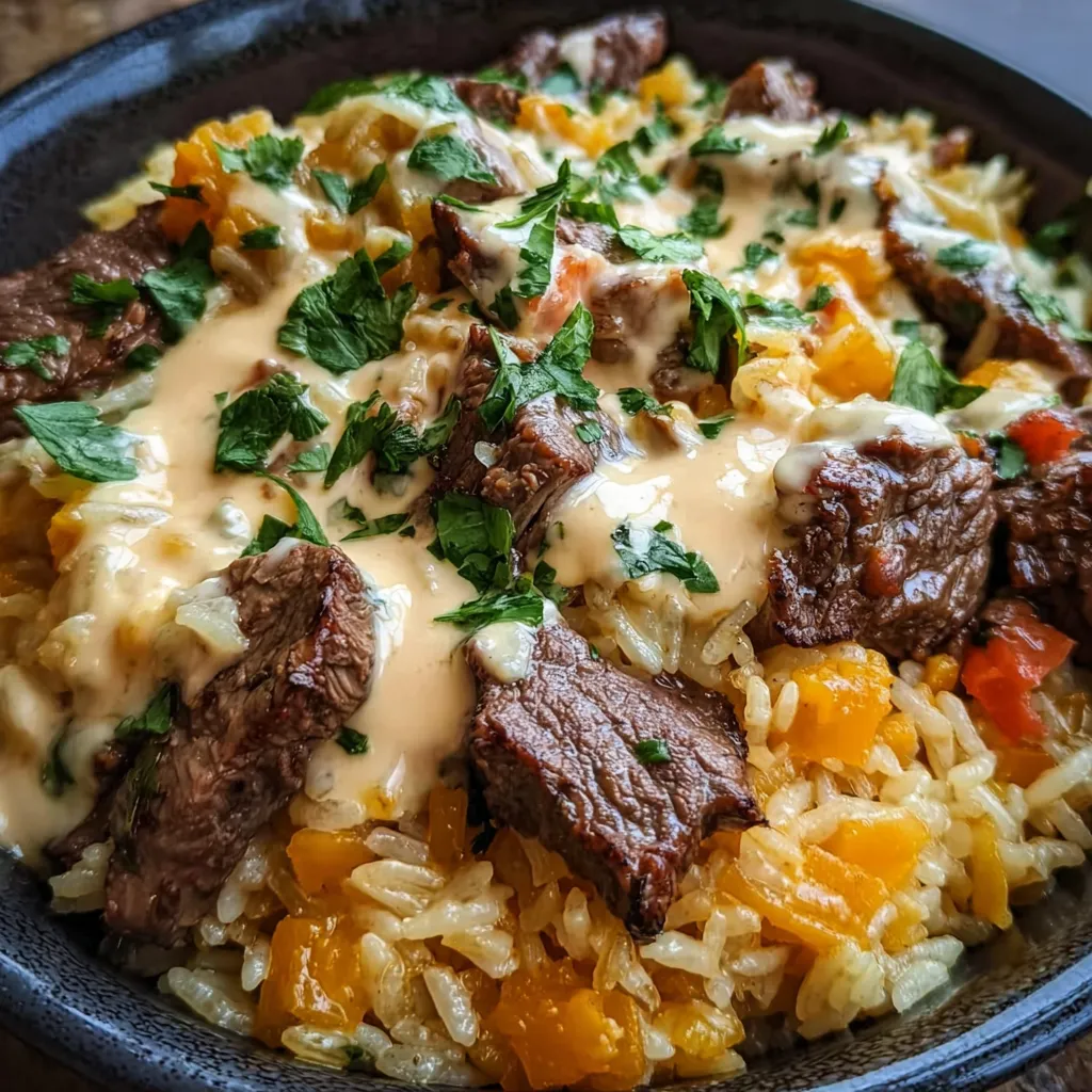 Steak & Queso Rice - main view