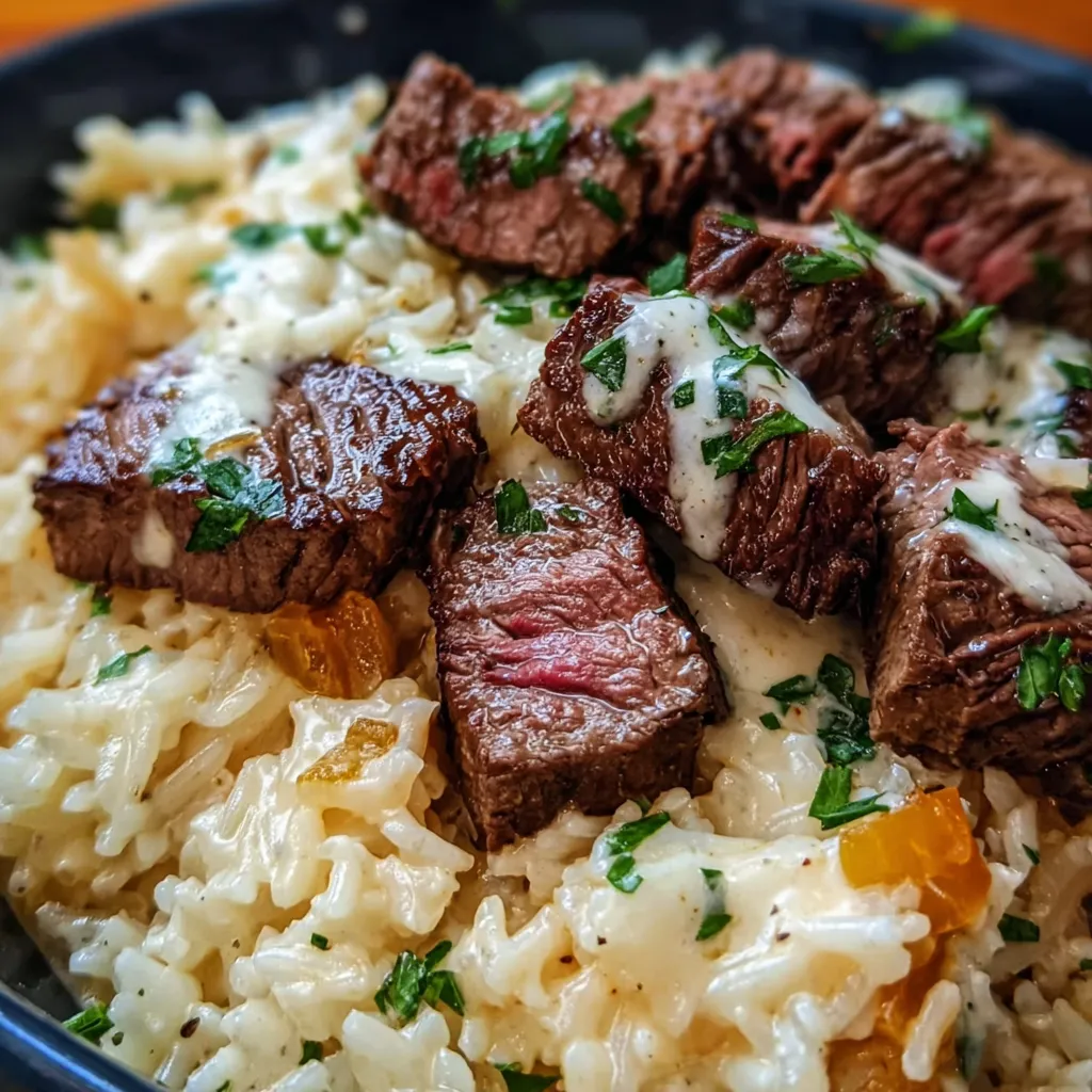 Steak & Queso Rice - secondary view