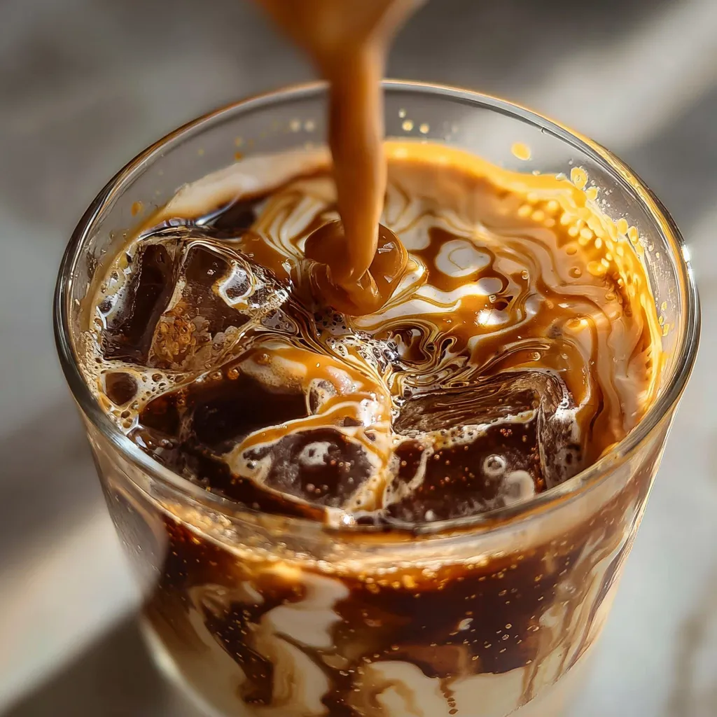 Ultimate Salted Caramel Cold Brew Coffee with Homemade Caramel Sauce and Sea Salt
