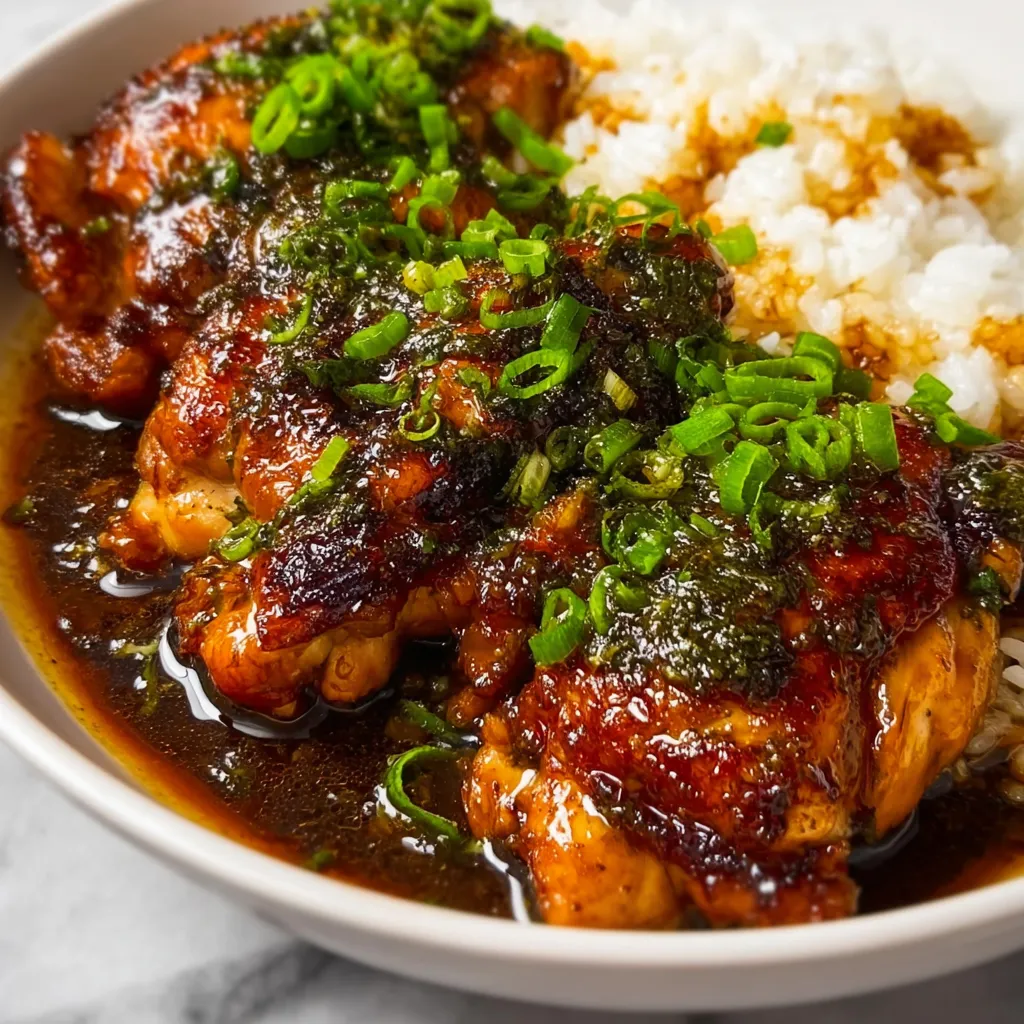 Perfect Caramelized Soy Glazed Chicken with Asian Aromatics and Sesame Finish