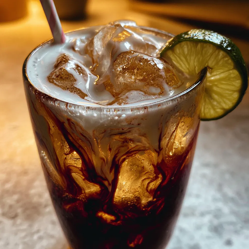 Midnight Malibu Dirty Soda with Coconut Rum and Dark Berry Flavors - secondary view