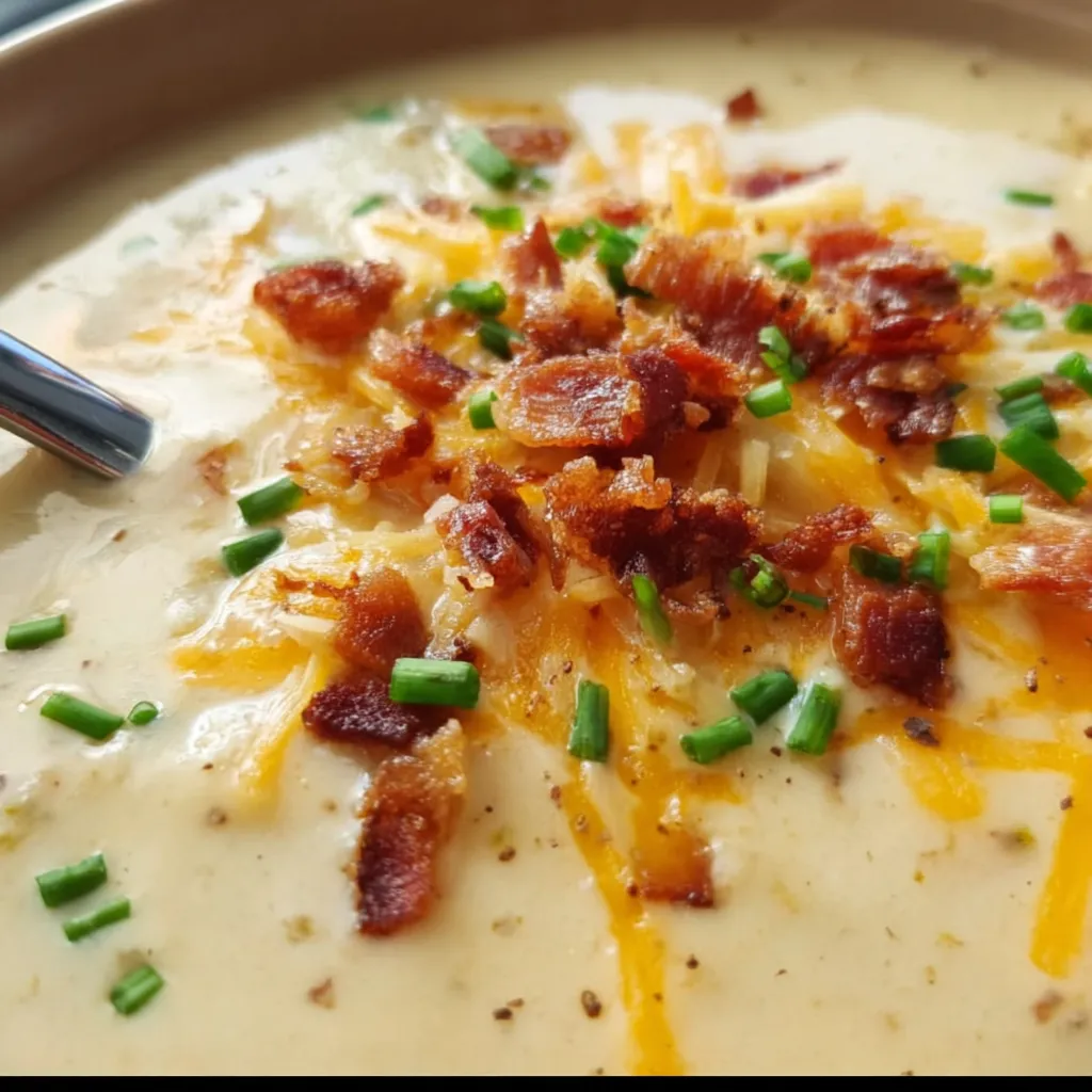 Ultimate Creamy Baked Potato Soup - Perfect Cozy Comfort Experience - main view