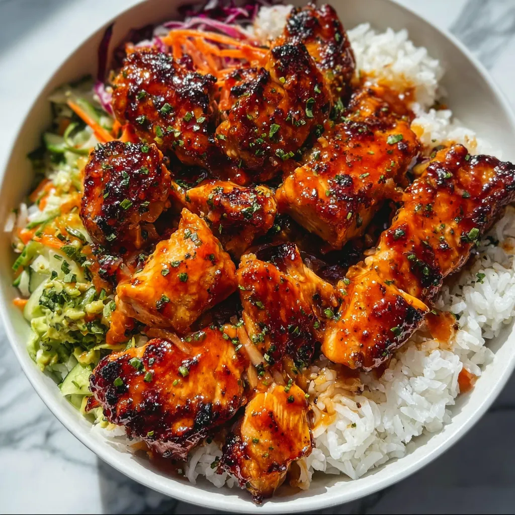 Ultimate Spicy Maple Chicken and Coconut Rice with Perfect Sweet Heat Balance