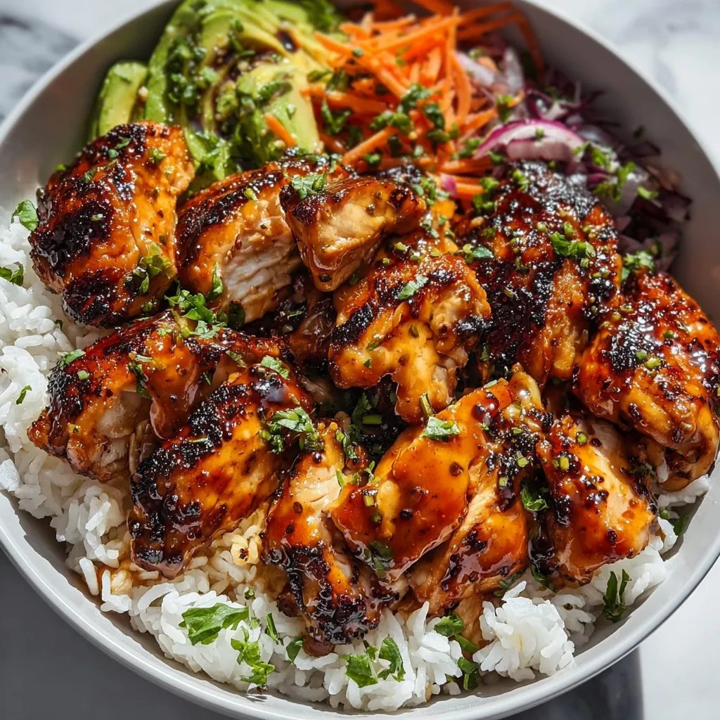 Ultimate Spicy Maple Chicken and Coconut Rice with Perfect Sweet Heat Balance - tertiary view