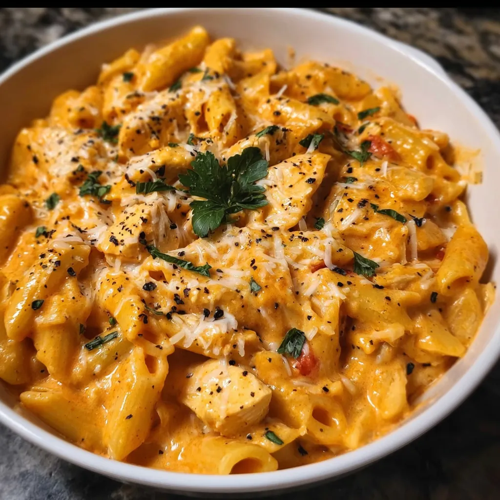 Best Creamy Chicken Vodka Pasta - secondary view