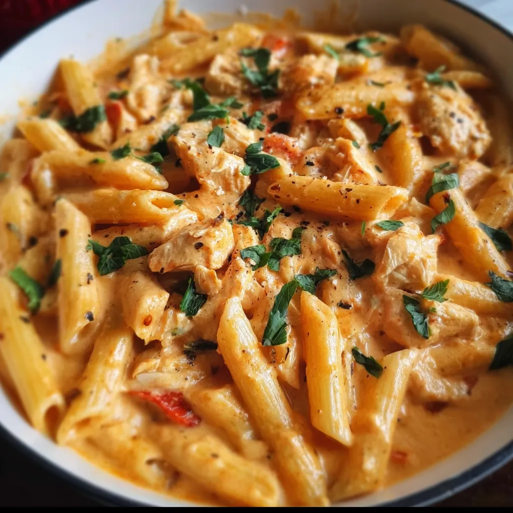 Best Creamy Chicken Vodka Pasta - main view