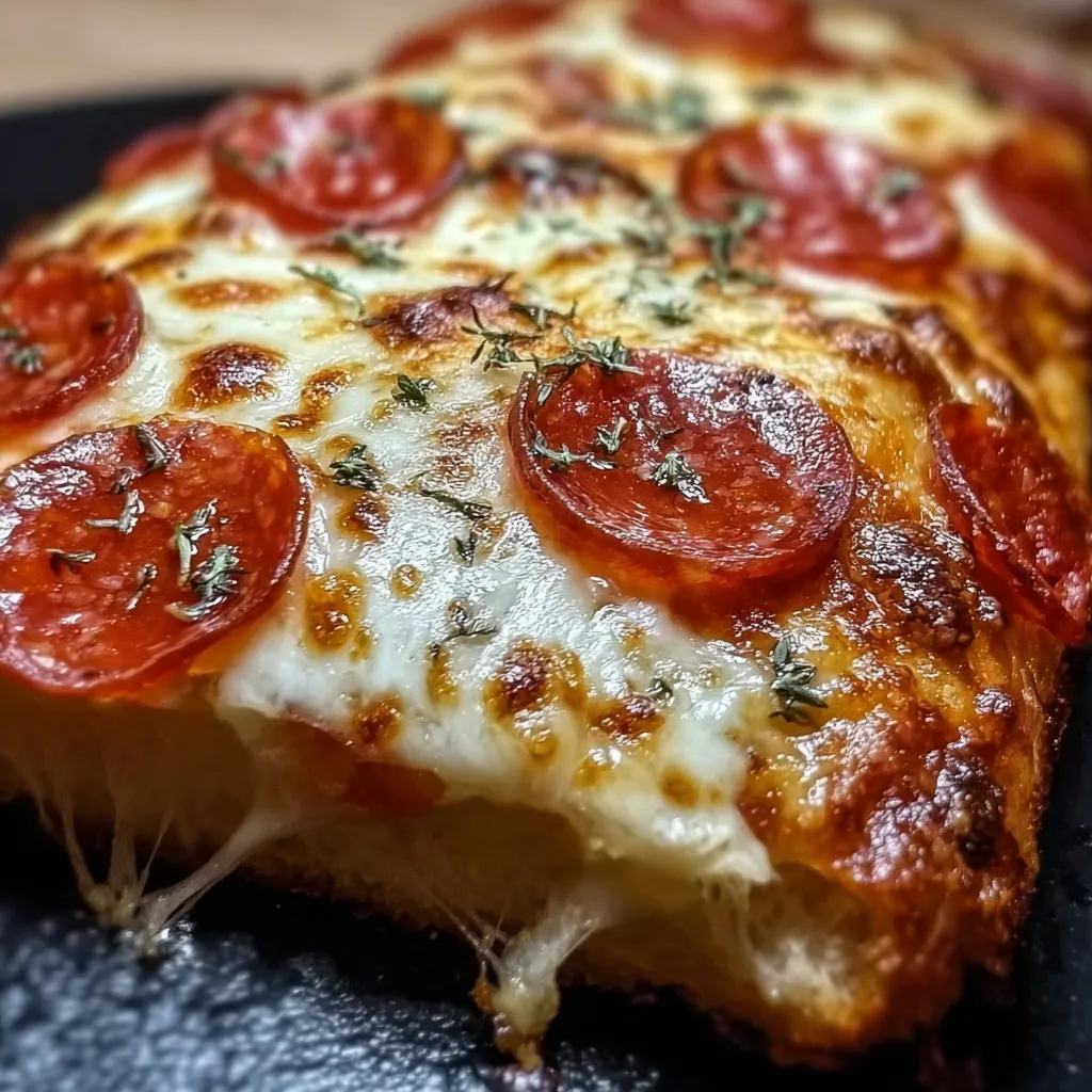 Ultimate Cheesy Pepperoni Stromboli with Garlic Herb Crust and Marinara Dipping Sauce - secondary view