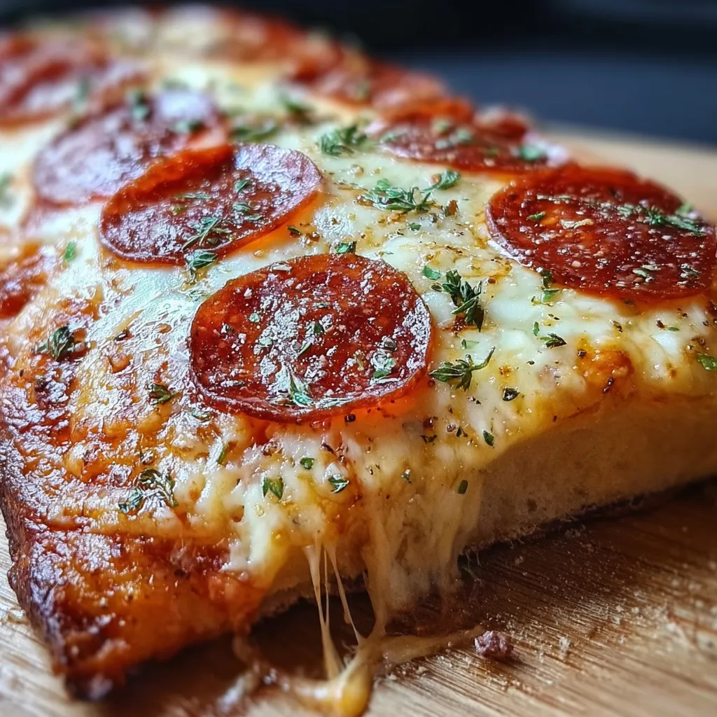 Ultimate Cheesy Pepperoni Stromboli with Garlic Herb Crust and Marinara Dipping Sauce - tertiary view
