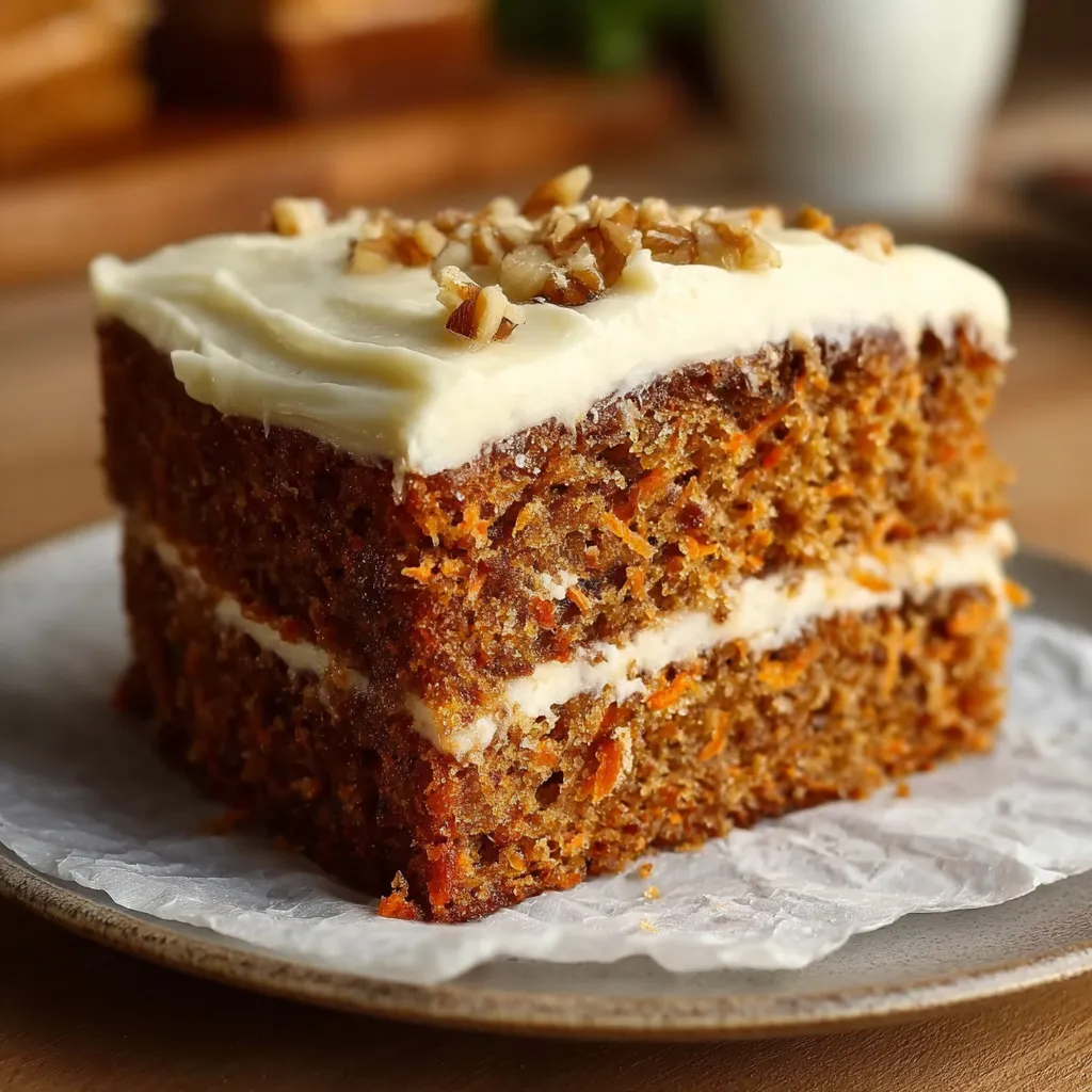 Ultimate Classic Carrot Cake with Cream Cheese Frosting and Warm Spices