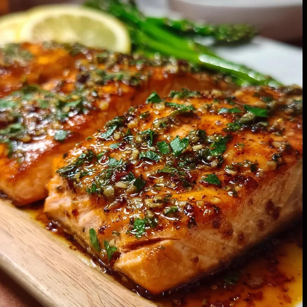 Texas Roadhouse Style Baked Salmon - Ultimate Bold Flavored Steakhouse Fish Paradise Experience - secondary view