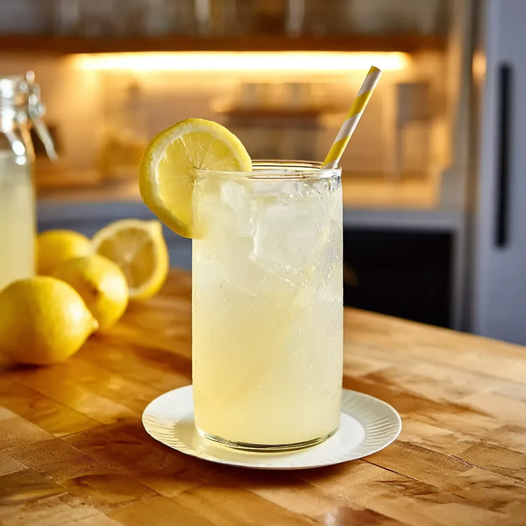 Classic Fresh Squeezed Lemonade with Perfect Sweet and Tart Balance