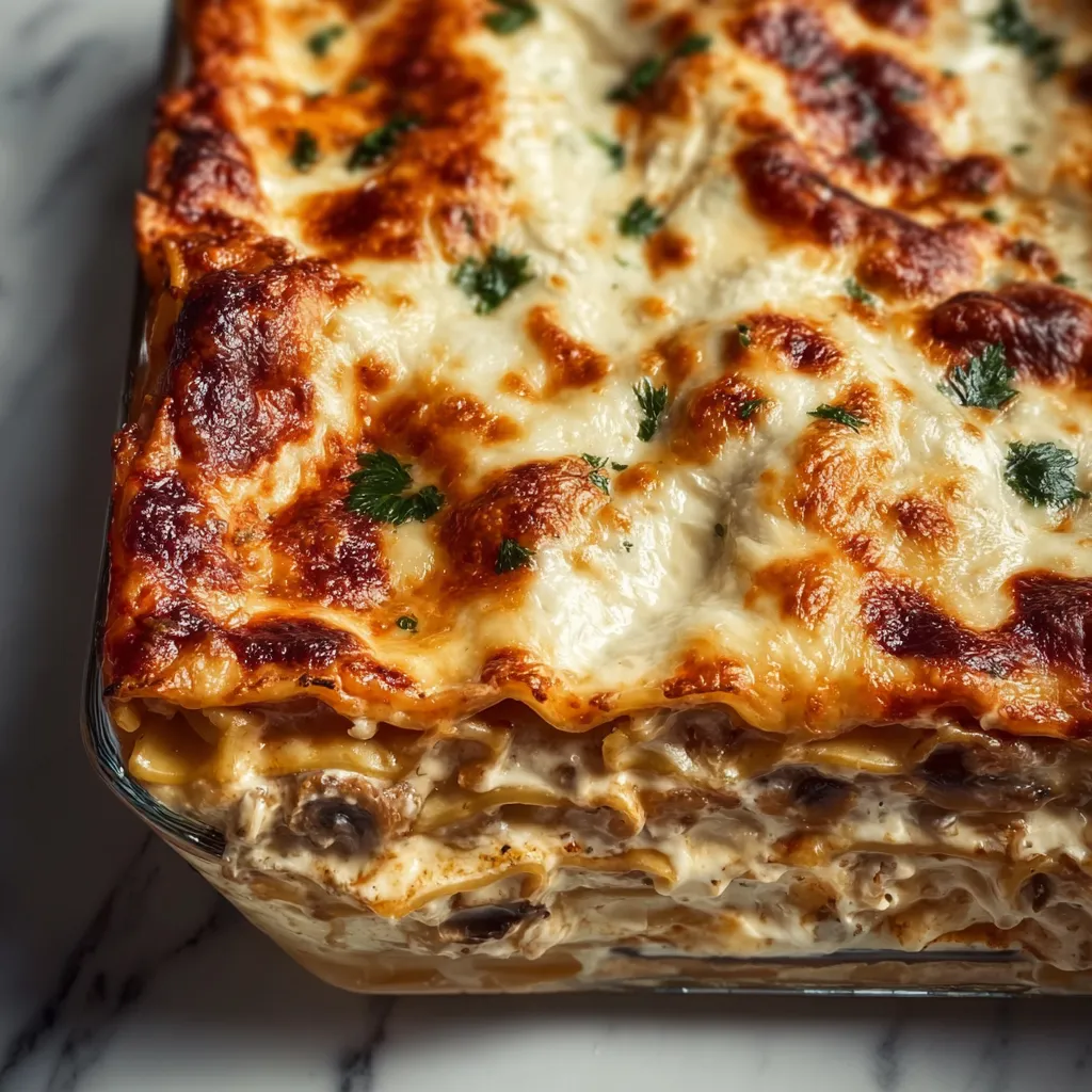Ultimate Classic Rectangular Lasagna with Rich Meat Sauce and Three Cheese Layers