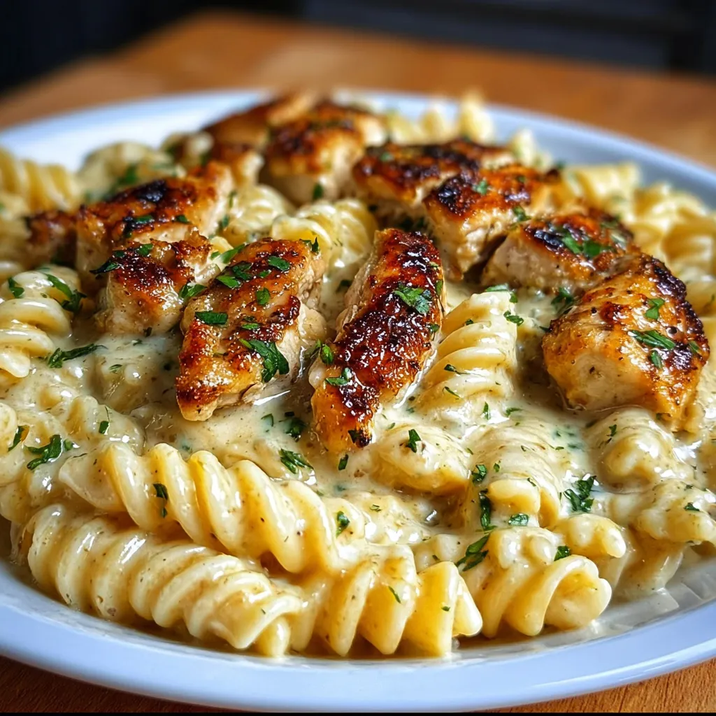 Ultimate Creamy Garlic Butter Chicken with Fresh Herbs and Parmesan Sauce - secondary view