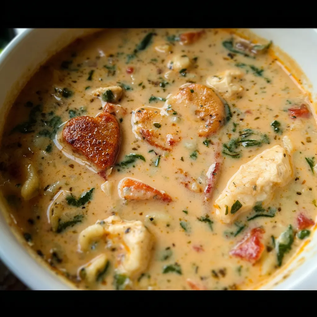Creamy Marry Me Chicken Soup - main view