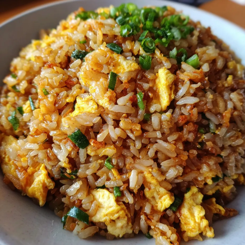 Perfect Restaurant-Style Egg Fried Rice with Wok Hei - tertiary view